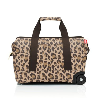 reisenthel allrounder Trolley leo macchiato – Vielseitige Reisetasche auf Rollen für Reisen, Arbeit oder Freizeit – 2-stufiger Teleskopgriff, 2 leichtgängige Rollen im Sale